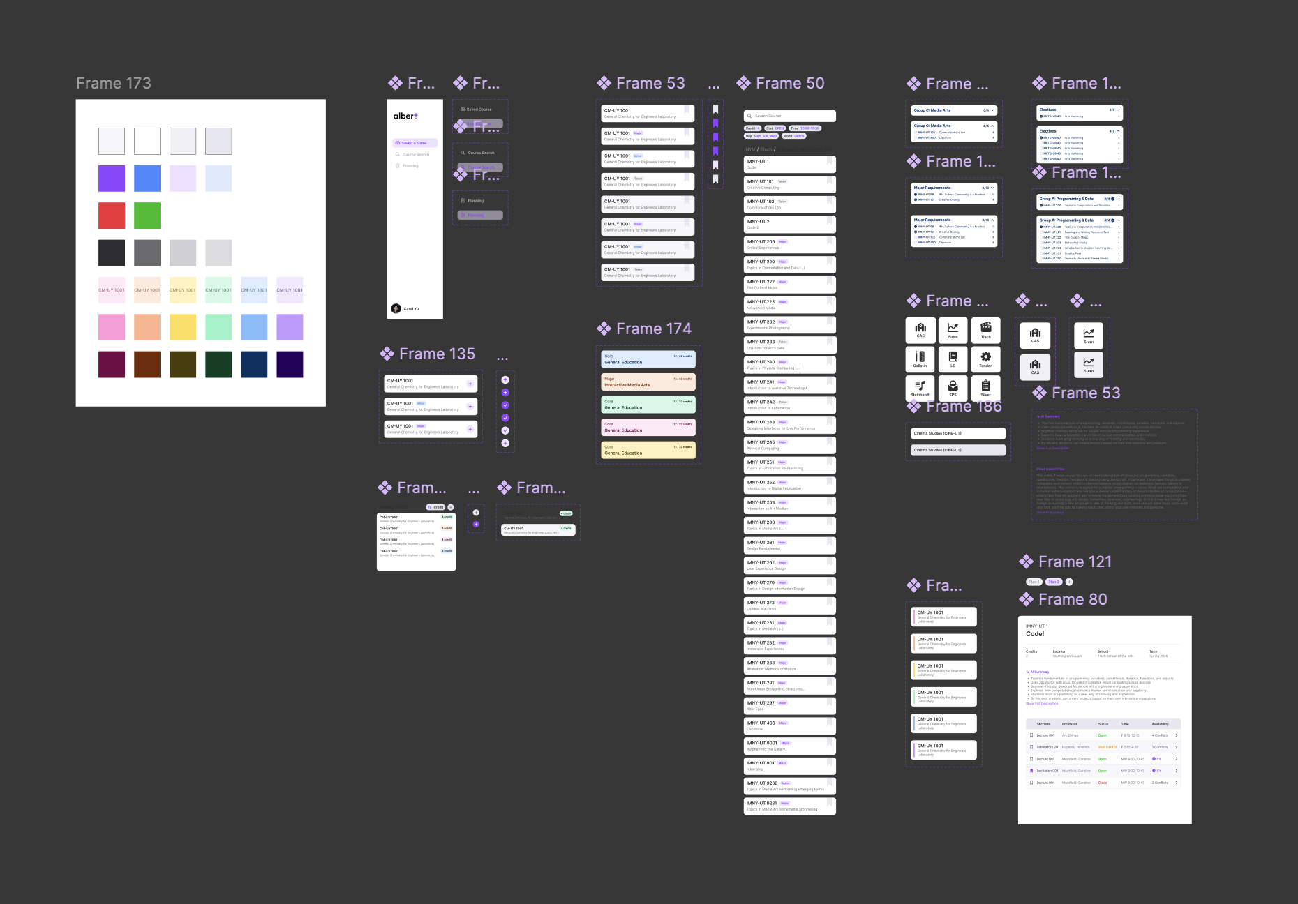 Albert Plus – Figma components and design system